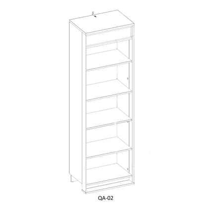 Quant QA-02 Hinged Door Wardrobe 60cm