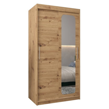 Uppsala T2 Sliding Door Wardrobe 100cm