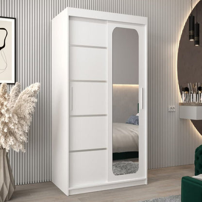 Uppsala V2 Sliding Door Wardrobe 100cm