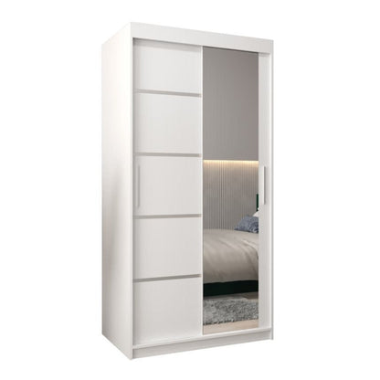 Verona 02 Sliding Door Wardrobe 100cm