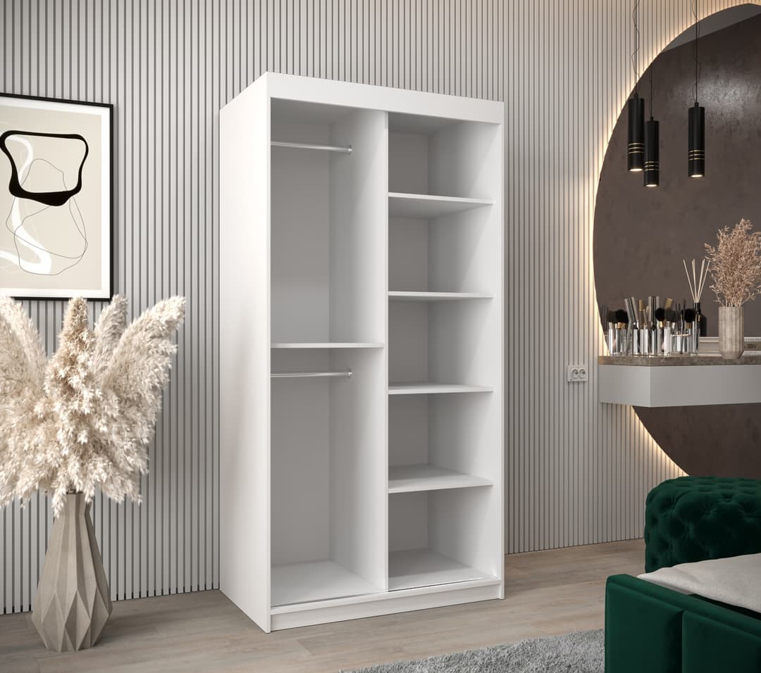 Arendal III Sliding Door Wardrobe 100cm