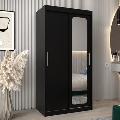 Uppsala T2 Sliding Door Wardrobe 100cm