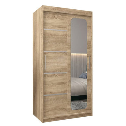 Uppsala V2 Sliding Door Wardrobe 100cm