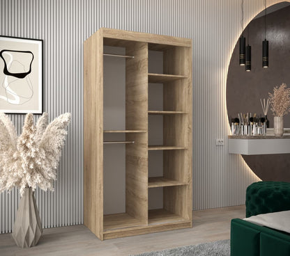 Boliwia Sliding Door Wardrobe 100cm