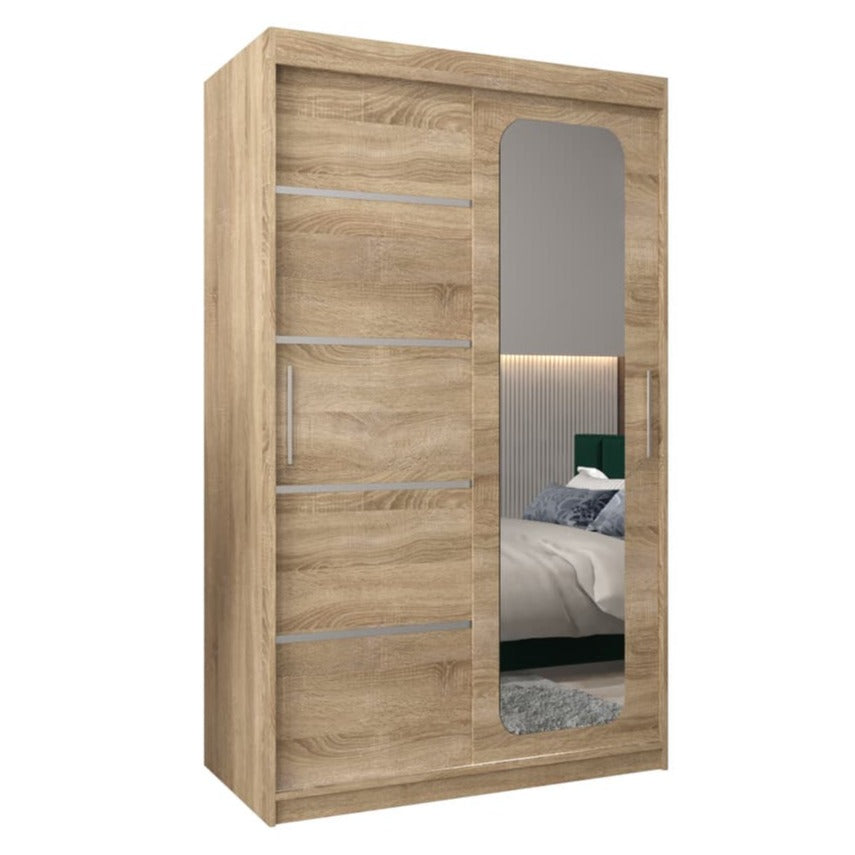 Uppsala V2 Sliding Door Wardrobe 120cm