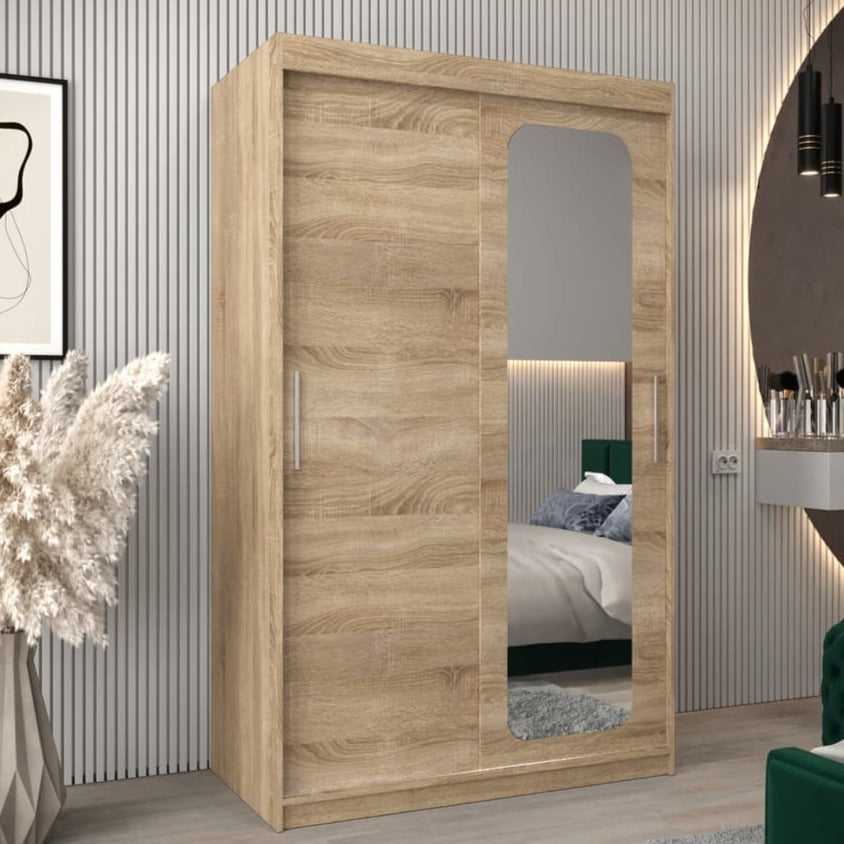 Uppsala T2 Sliding Door Wardrobe 120cm