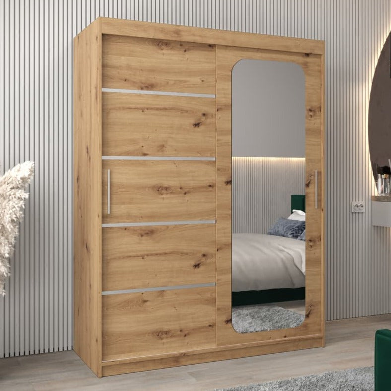 Uppsala V2 Sliding Door Wardrobe 150cm