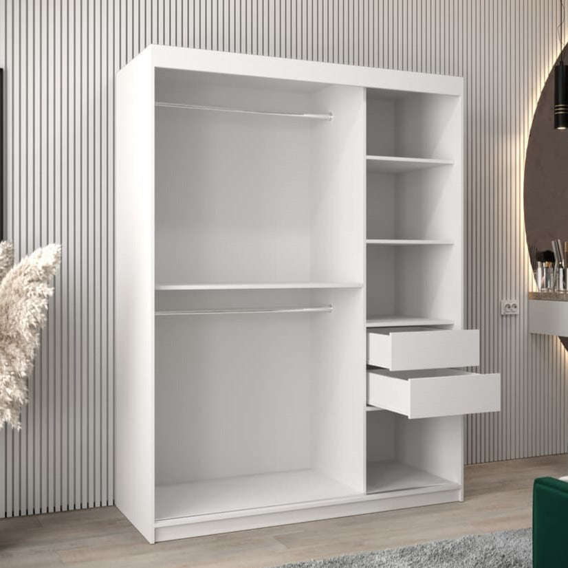 Larvik I Sliding Door Wardrobe 150cm