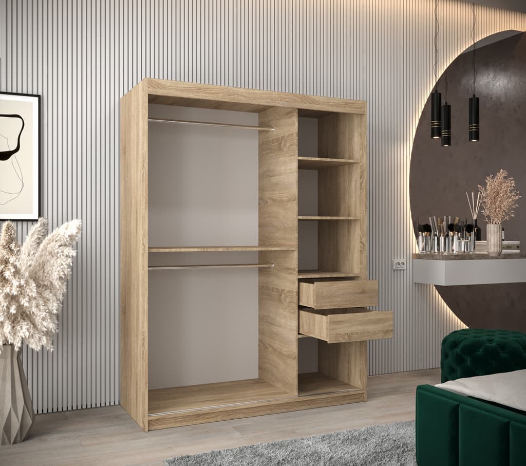 Verona 04 Sliding Door Wardrobe 150cm