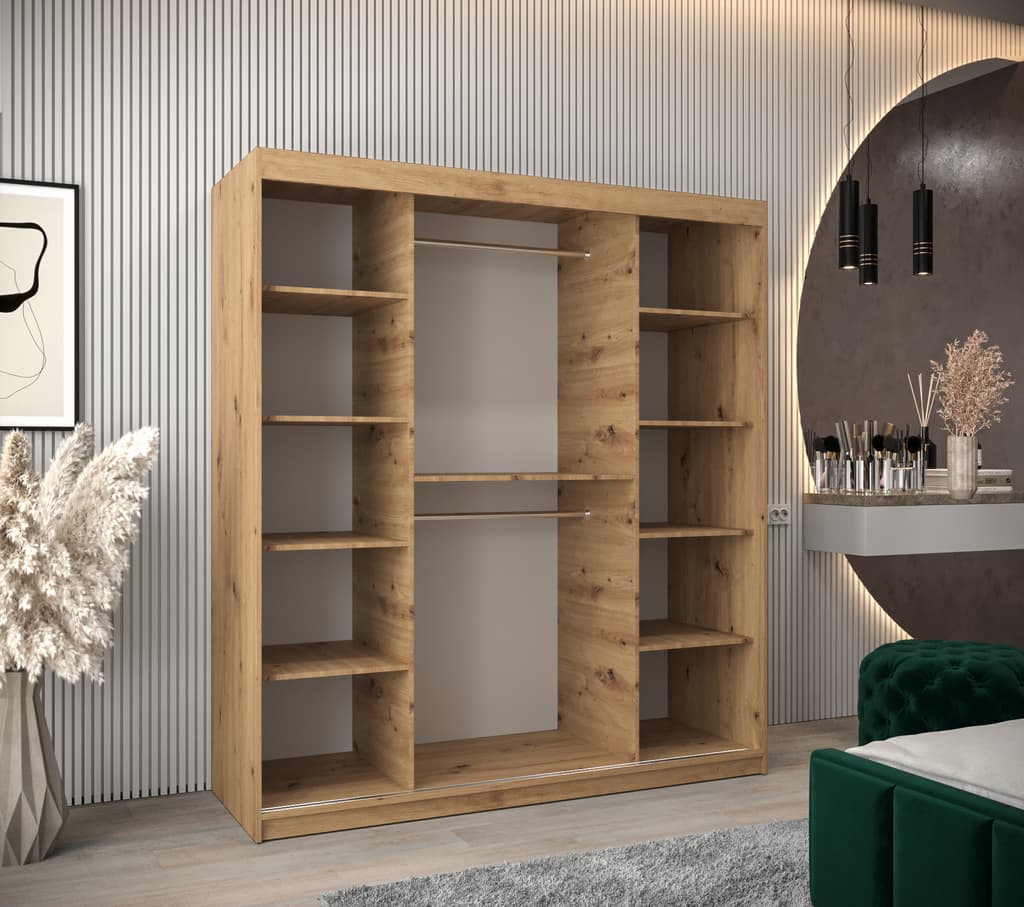 Verona 02 Sliding Door Wardrobe 180cm