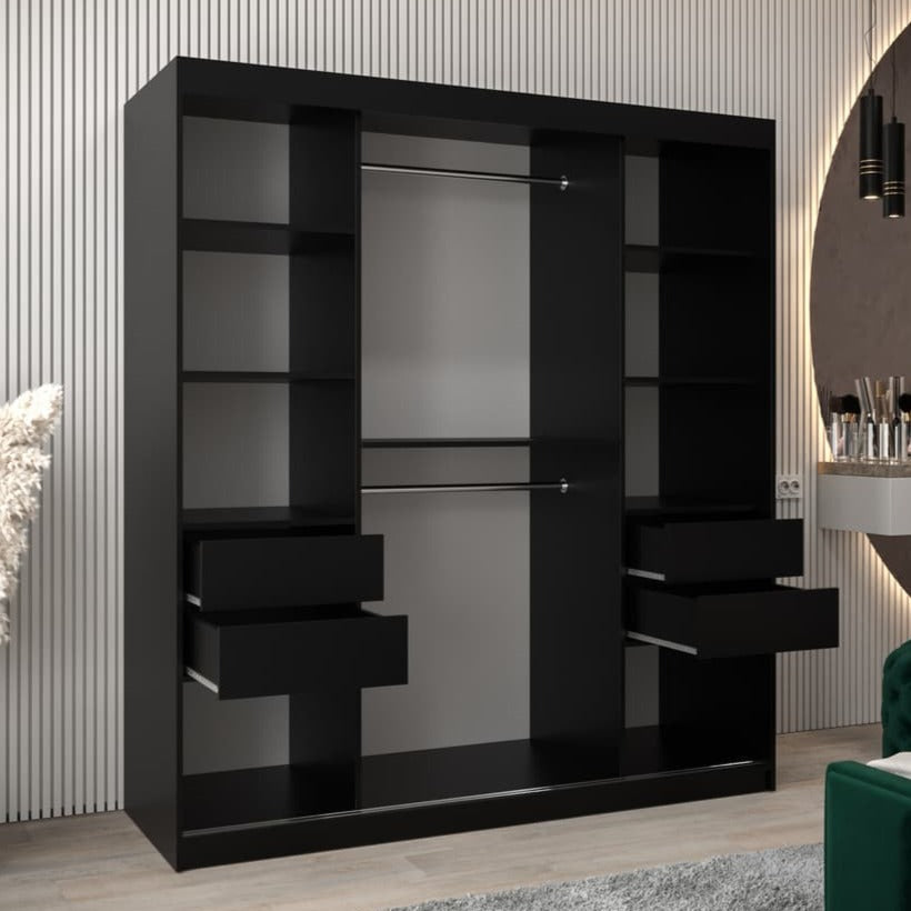 Larvik III Sliding Door Wardrobe 180cm