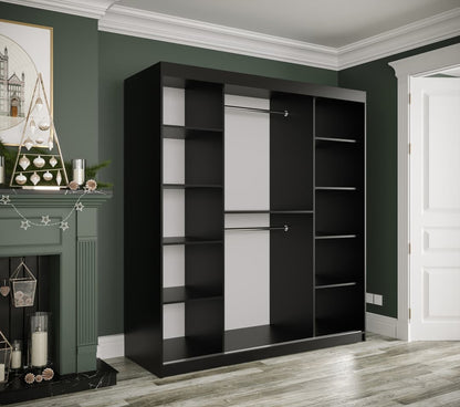 Geneva T1 Sliding Door Wardrobe 180cm