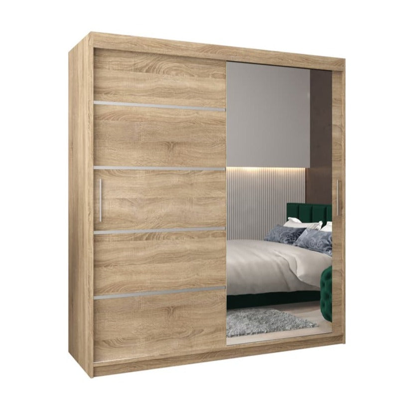 Verona 02 Sliding Door Wardrobe 180cm