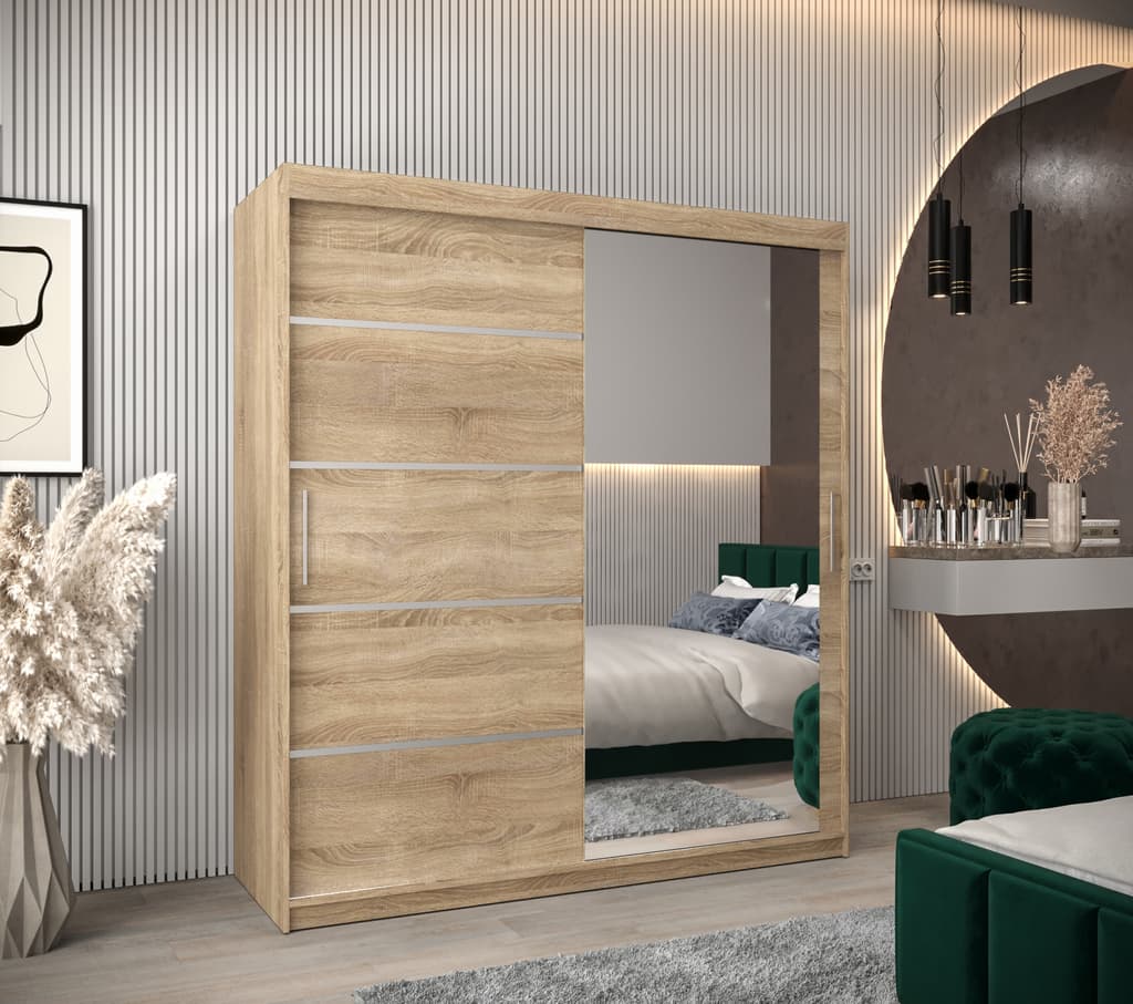 Verona 02 Sliding Door Wardrobe 180cm