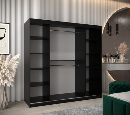 Uppsala T3 Sliding Door Wardrobe 200cm