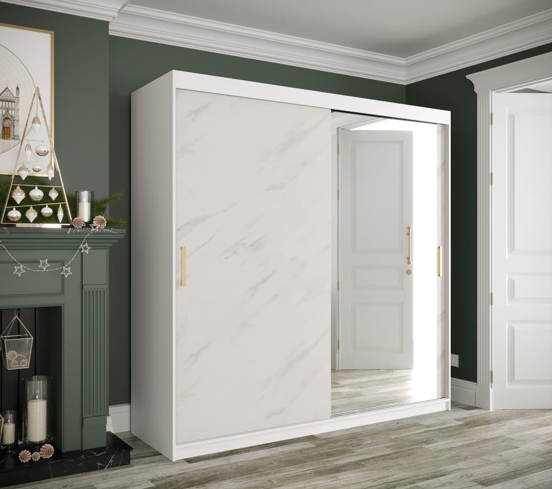 Geneva T2 Sliding Door Wardrobe 200cm