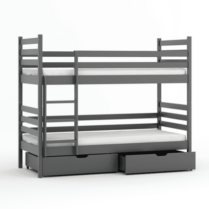 Wooden Bunk Bed Nemo with Storage