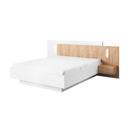 Stockholm Ottoman Bed with Bedside Tables [EU King]