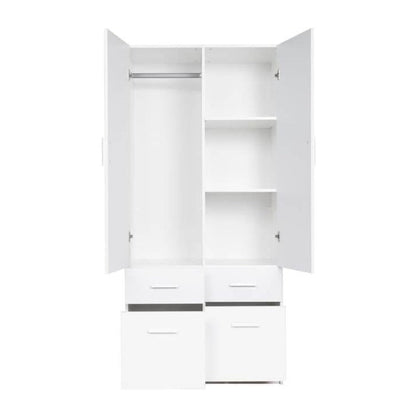 Alpin Hinged Door Wardrobe 92cm [Drawers]