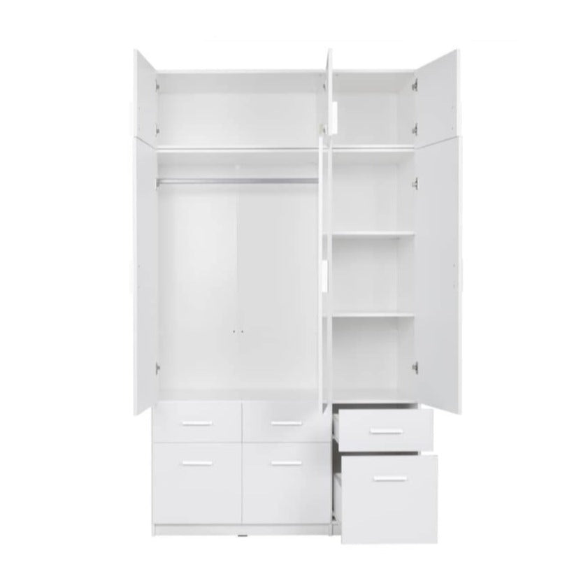 Alpin Hinged Door Wardrobe 136cm