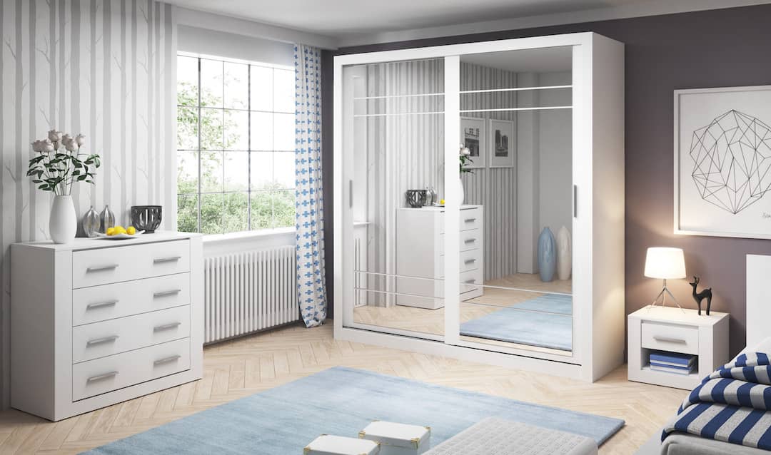 Arti 8 - 2 Sliding Door Wardrobe 203cm