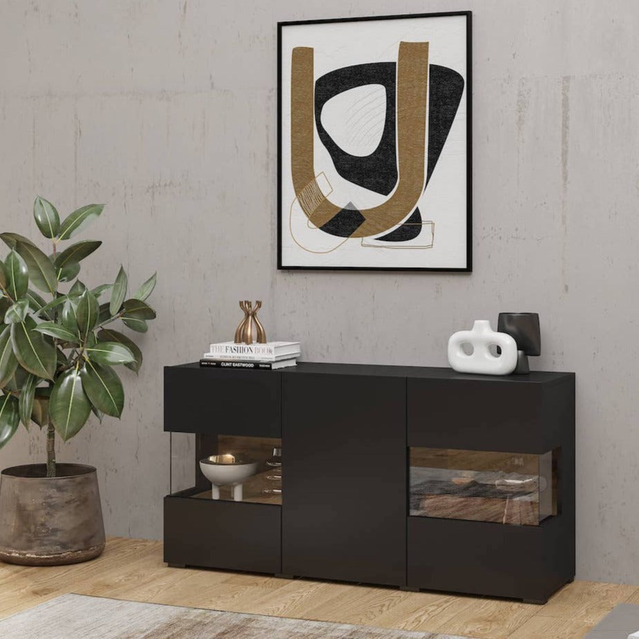 Ava 25 Display Sideboard Cabinet 120cm