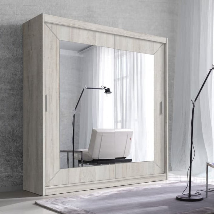 Sliding Door Mirrored Wardrobe Alfa