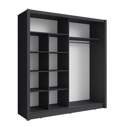 Baku 12 Sliding Door Wardrobe 205cm