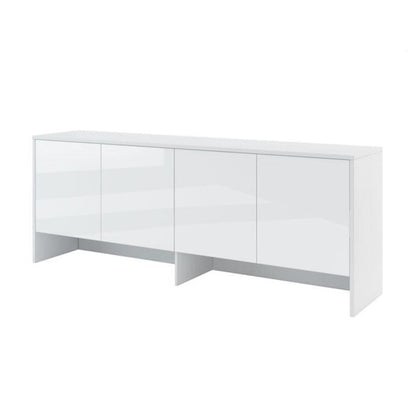 BC-05 Horizontal Wall Bed Concept 120cm With Storage Cabinet