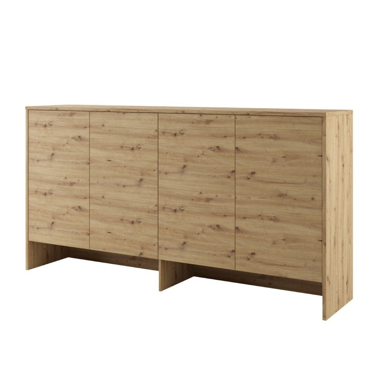 BC-06 Horizontal Wall Bed Concept 90cm With Storage Cabinet