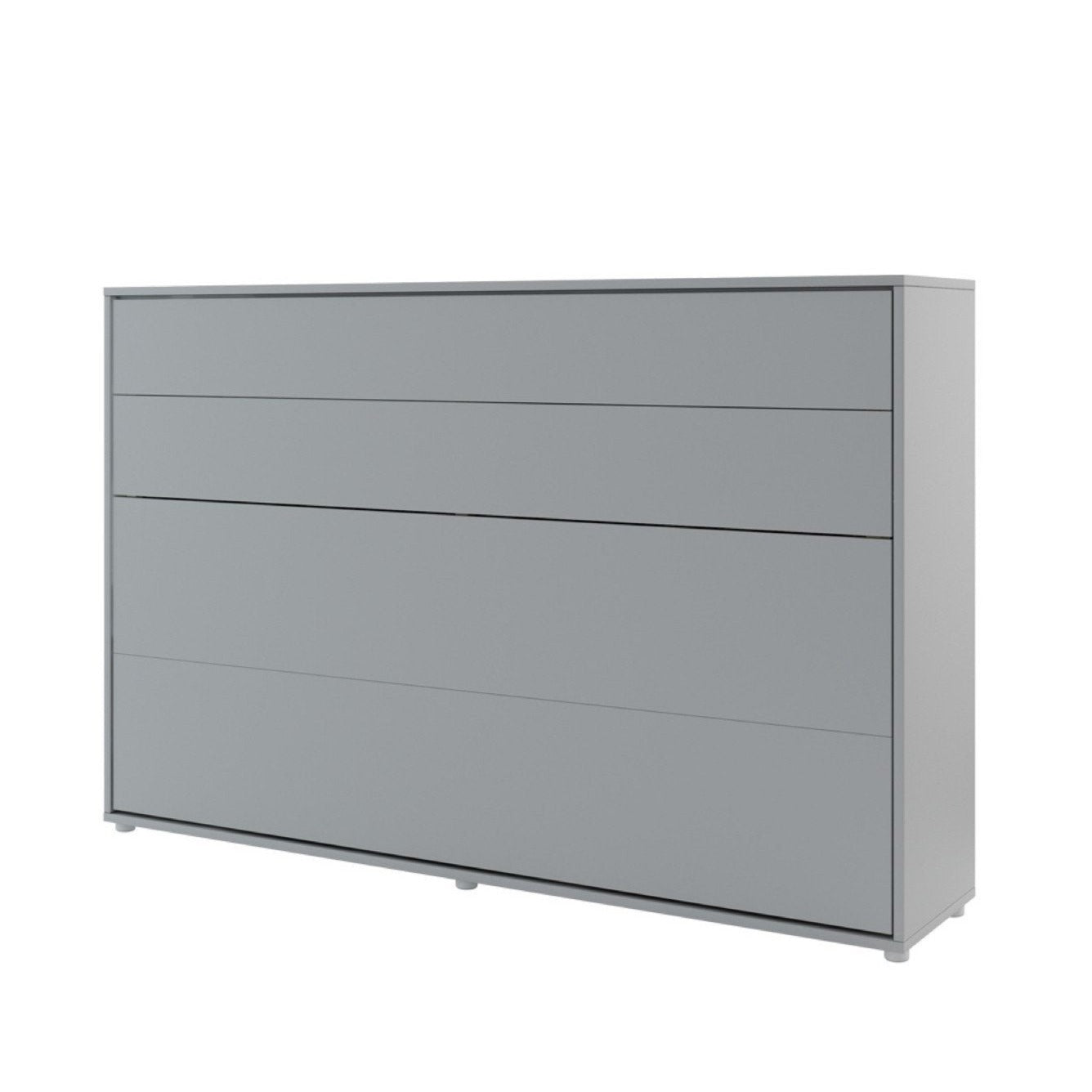 BC-05 Horizontal Wall Bed Concept 120cm With Storage Cabinet