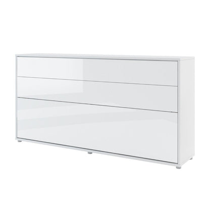 BC-06 Horizontal Wall Bed Concept 90cm With Storage Cabinet