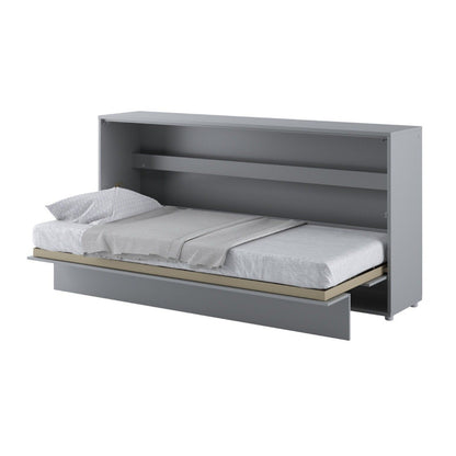 BC-06 Horizontal Wall Bed Concept 90cm With Storage Cabinet