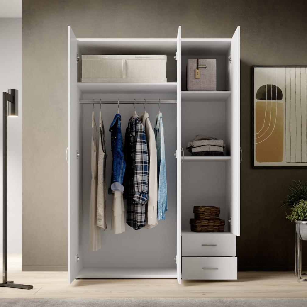 Base Hinged Door Wardrobe 120cm