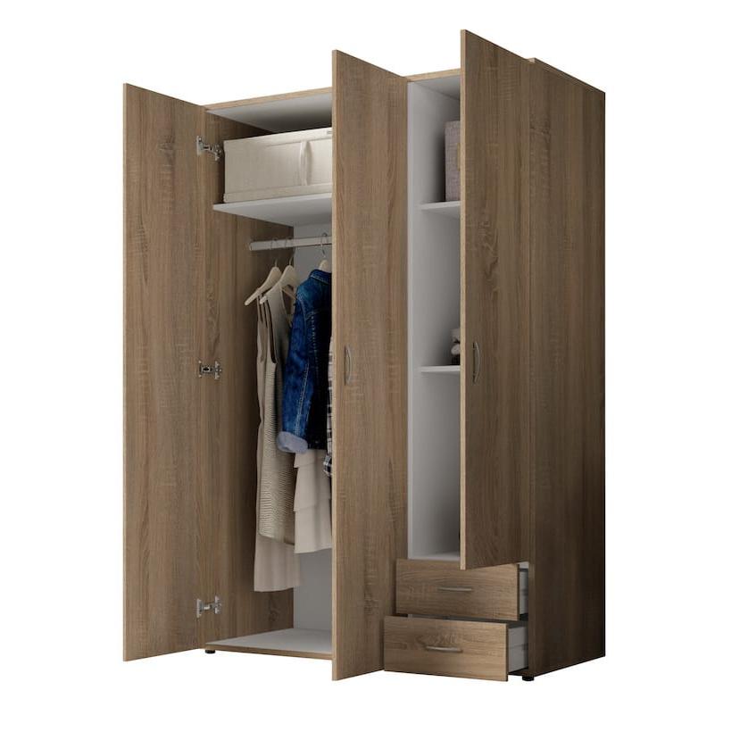 Base Hinged Door Wardrobe 120cm