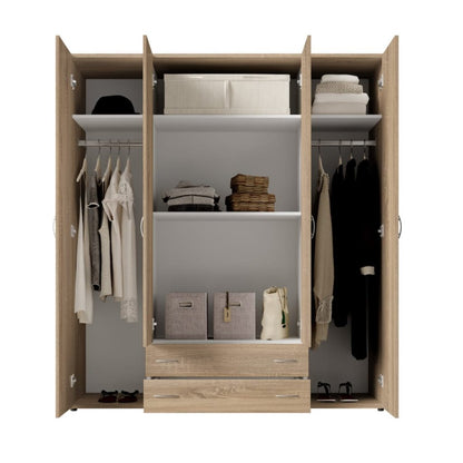 Base Hinged Door Wardrobe 160cm