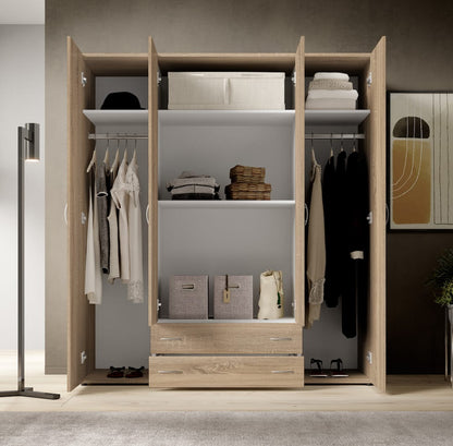 Base Hinged Door Wardrobe 160cm