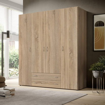 Base Hinged Door Wardrobe 160cm