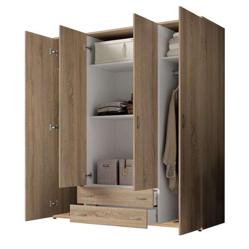 Base Hinged Door Wardrobe 160cm