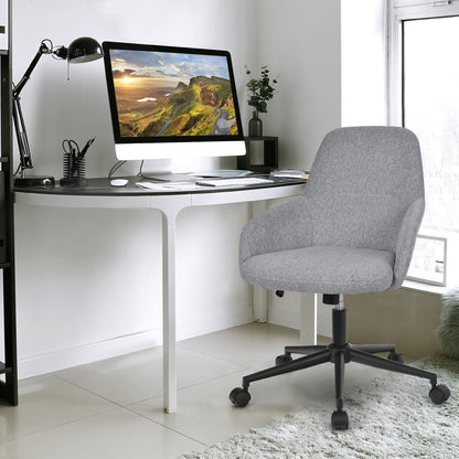 Home Office Chair with Reclining Backrest