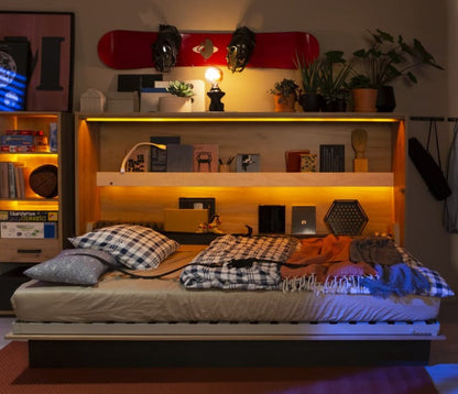 Concept Junior Horizontal Wall Bed 120cm