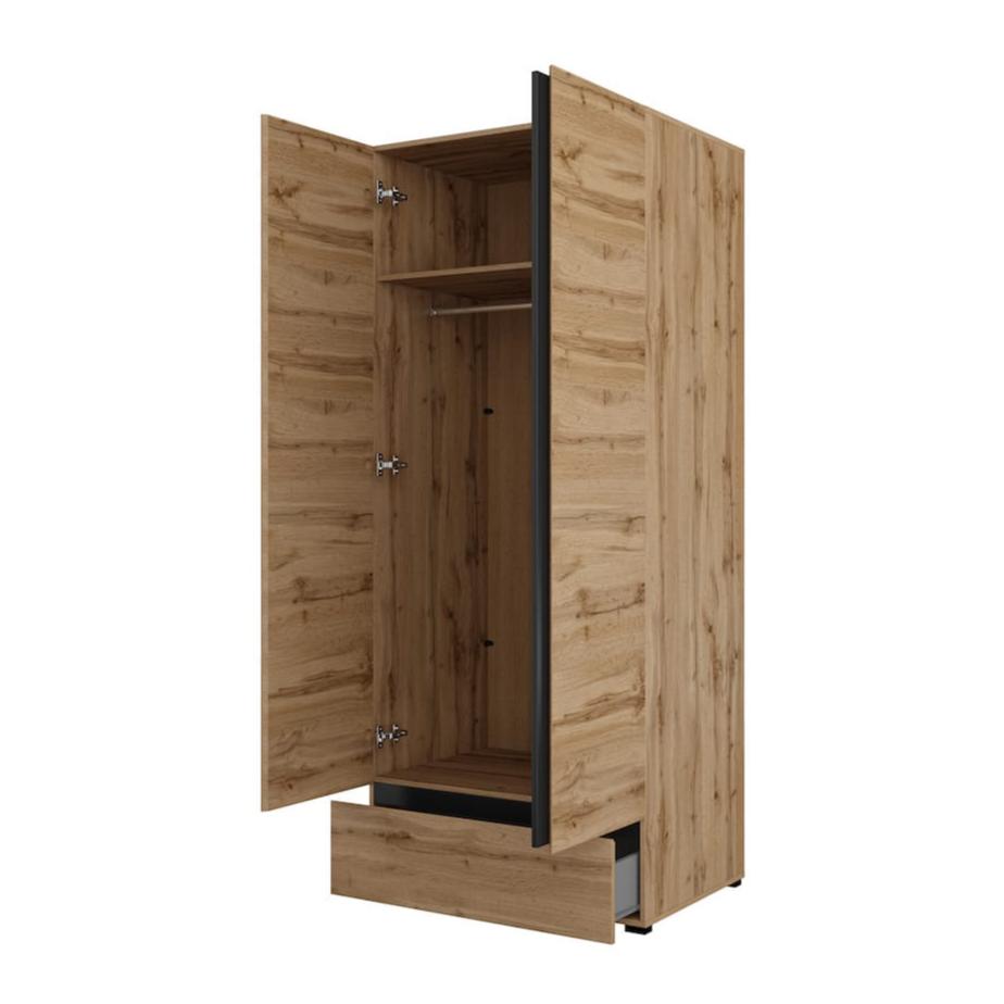 Kross Hinged Door Wardrobe 89cm