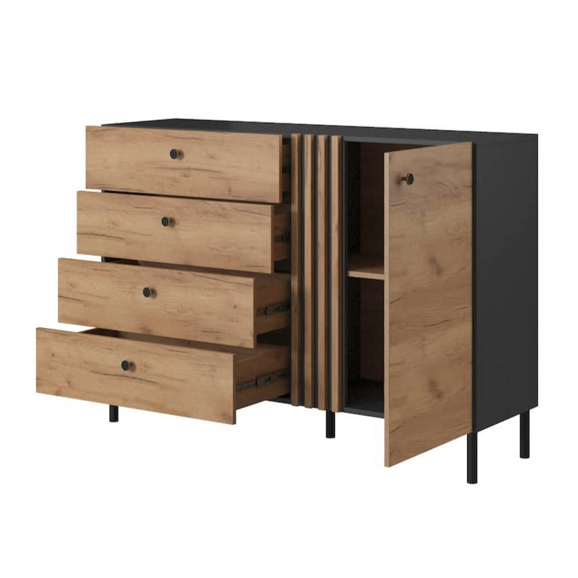 Deco Chest Of Drawers 138cm