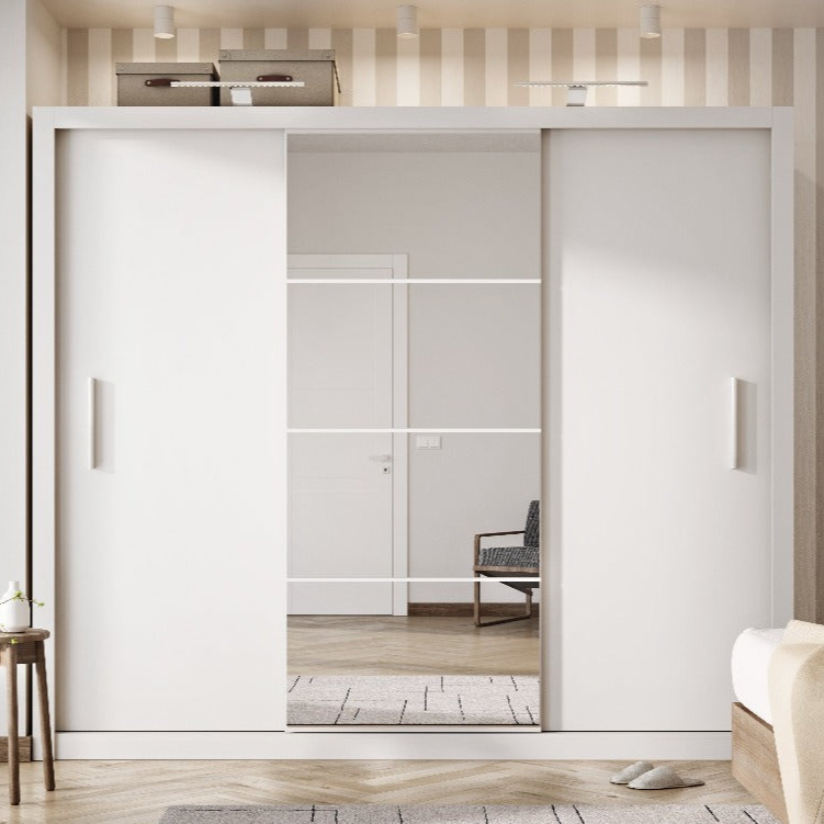 Idea 01 - 3 Sliding Door Wardrobe 250cm