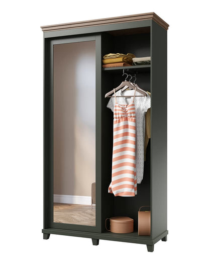 Evora 54 Sliding Door Wardrobe 120cm