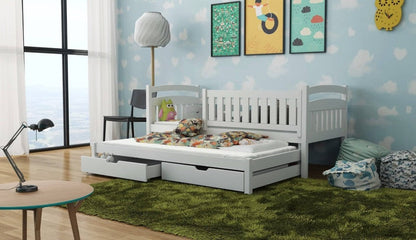 Galaxy Bed with Trundle and Storage