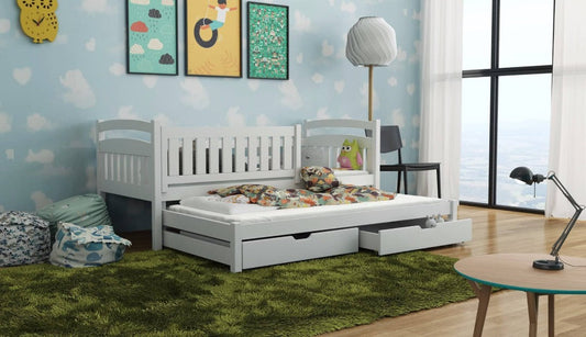 Galaxy Bed with Trundle and Storage