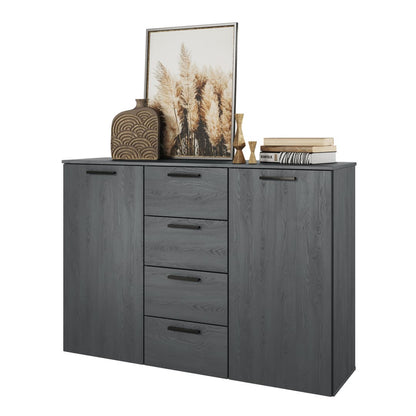 Galaxy Sideboard Cabinet 132cm [Oak Carbon]