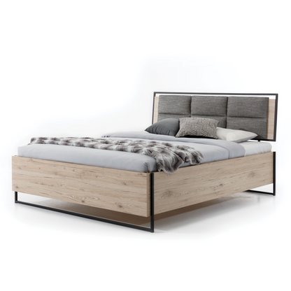 Glass Loft Ottoman Bed [Three Sizes]