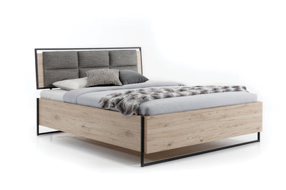 Glass Loft Ottoman Bed [Three Sizes]